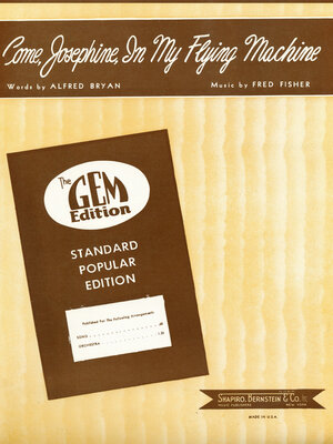 cover image of Come Josephine, In My Flying Machine